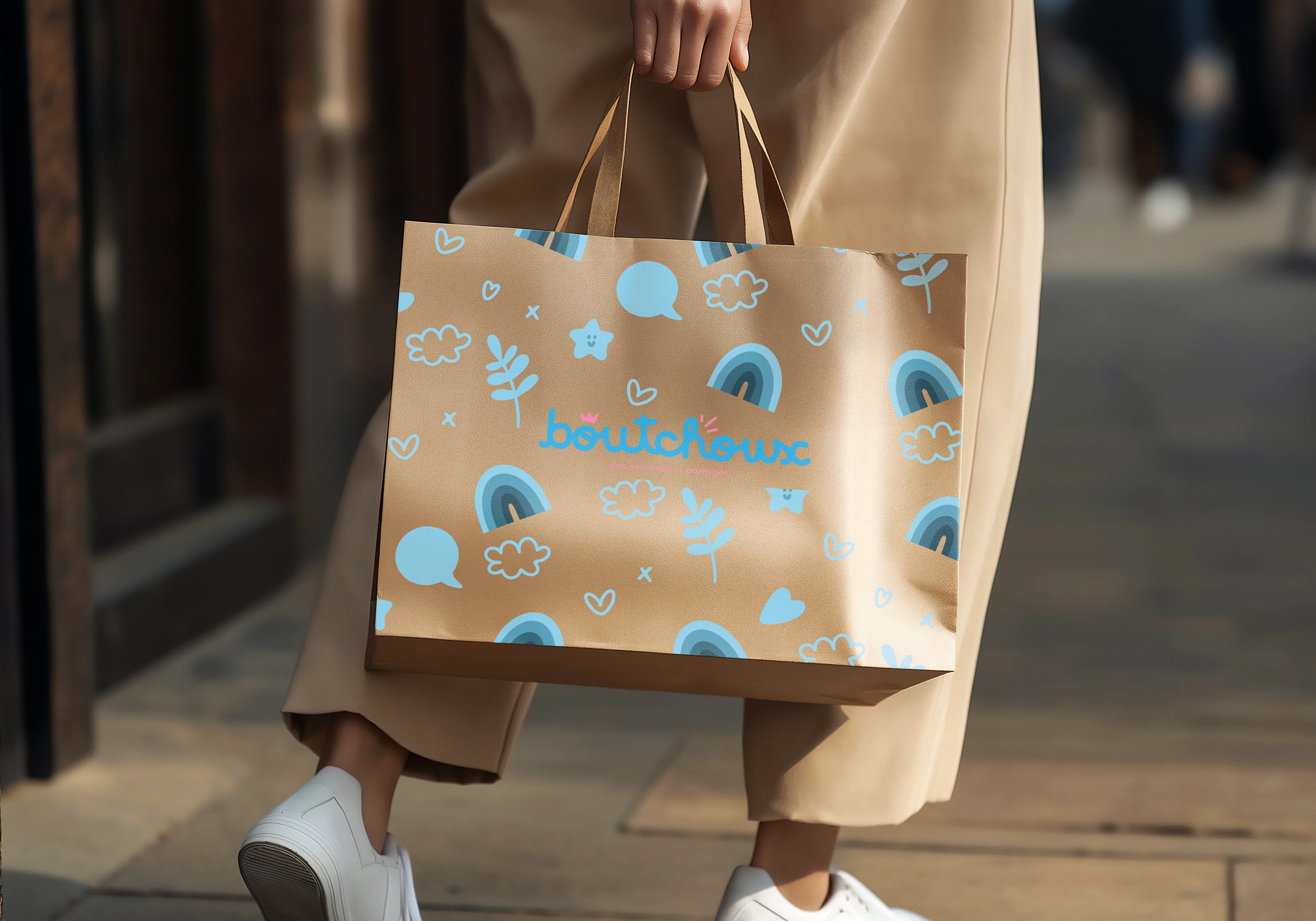 Sac kraft Boutchoux activité